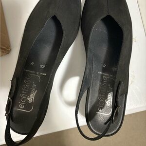 Elegant Black Slingback Heels by Peter Kaiser